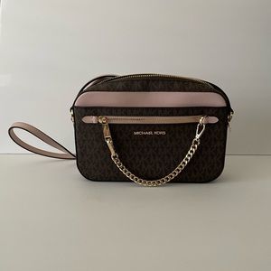 Michael Kors Jet Set Large Logo Crossbody